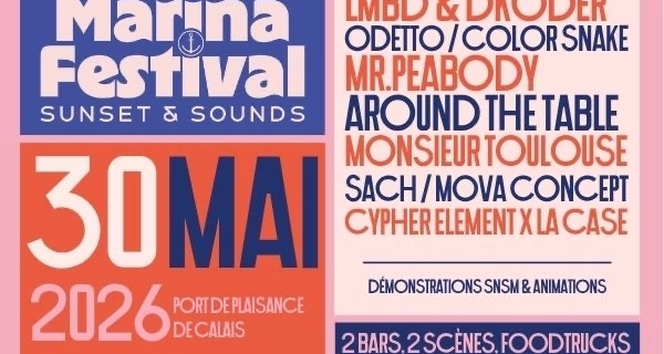 Calais Marina Festival 30 Mai 2026
